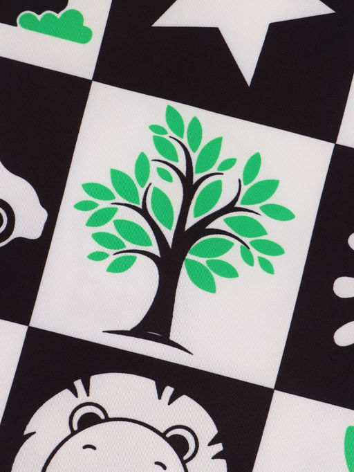 Платочек-шуршалка, игрушка по методике Г. Домана, 27×27 см