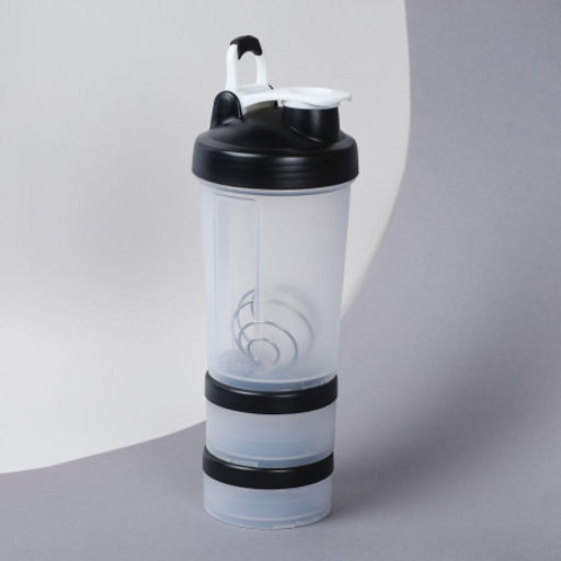 Бутылка/Шейкер MET-Rx SHS-450 белая, для спортивного питания 450ML/уп50 - Галеонтрейд фото 5