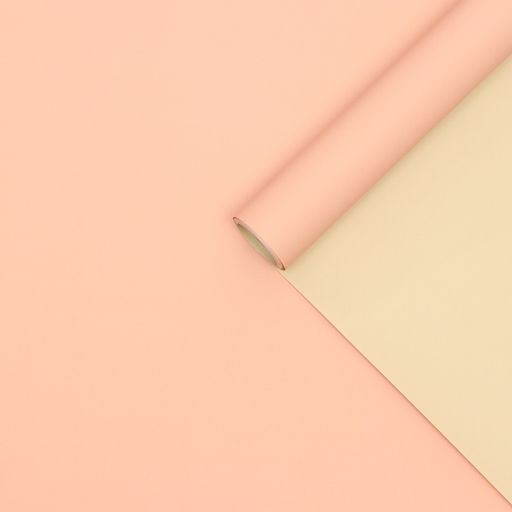 Пленка матовая для цветов двухсторонняя Зефир, нежно розовый ,57 см х 5 м - UPAK LAND фото 6