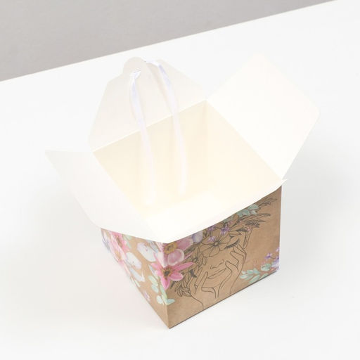 Цена за 10 шт. Коробка складная «Лучшей на свете», 12×12×12 см