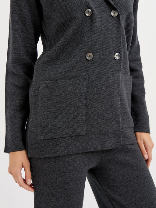 кардиган женский на пуговицах с карманами - Glenfield фото 7