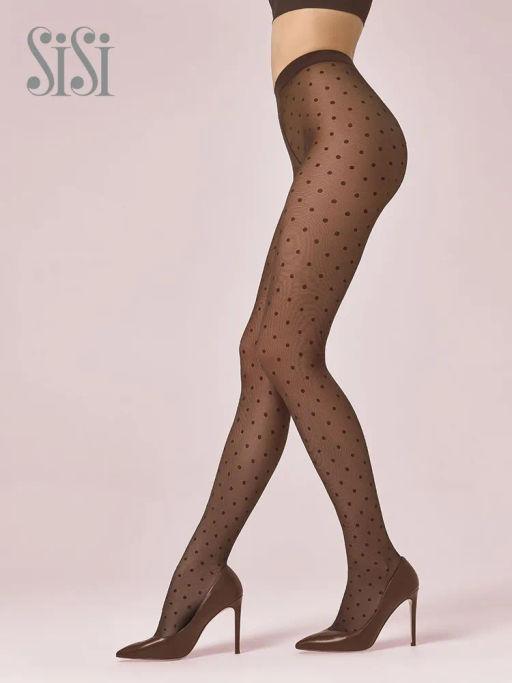 POIS ALL OVER 40 (крупный горошек) (60/5)! - moka - Sisi фото 4