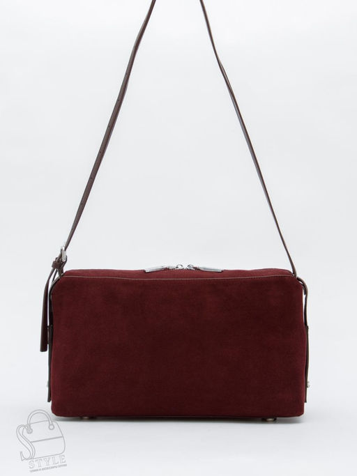 Сумка женская кожаная 6060L angola red Polina&Eiterou