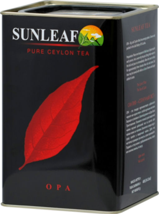 SUNLEAF. OPA (черный) 400 гр. жест.банка