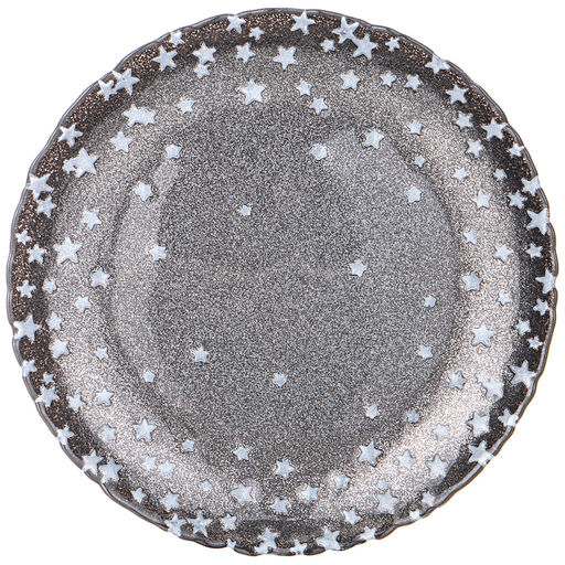ТАРЕЛКА STARS GREY 21 СМ