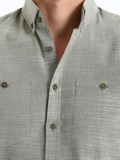 Regular Fit K?sa Kollu Erkek G?mlek