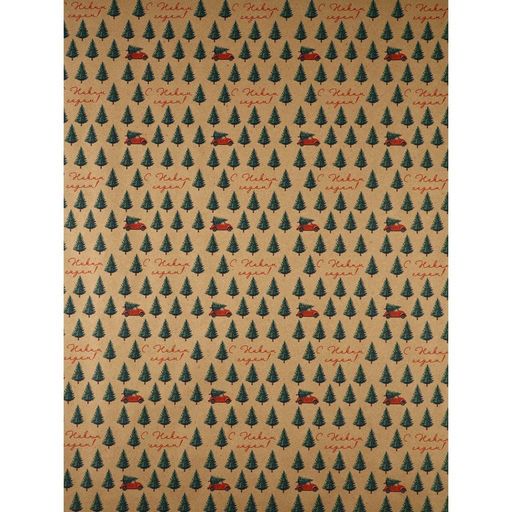 Набор упаковочной бумаги «Зимние истории»,4 листа, 70 × 100 см