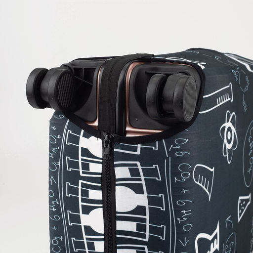 Чехол на чемодан 28, цвет чёрный - Simaland фото 6