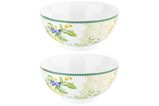 Набор 2 салатников 15*15*7 см 700 мл Лимоны NEW BONE CHINA - Elan gallery фото 8