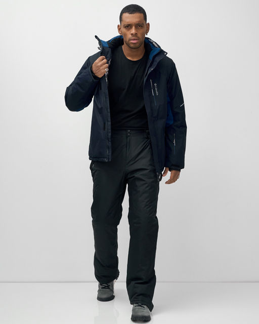 Горнолыжный костюм мужской зимний темно-синего цвета 07715TS - Mtforce фото 10