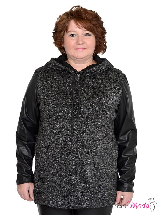 Толстовка Модель №804 размеры 44-84 - Plusmoda фото 2