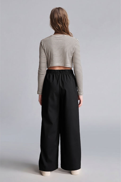 Wide Leg Pantolon K_z _ocuk - Defacto фото 5