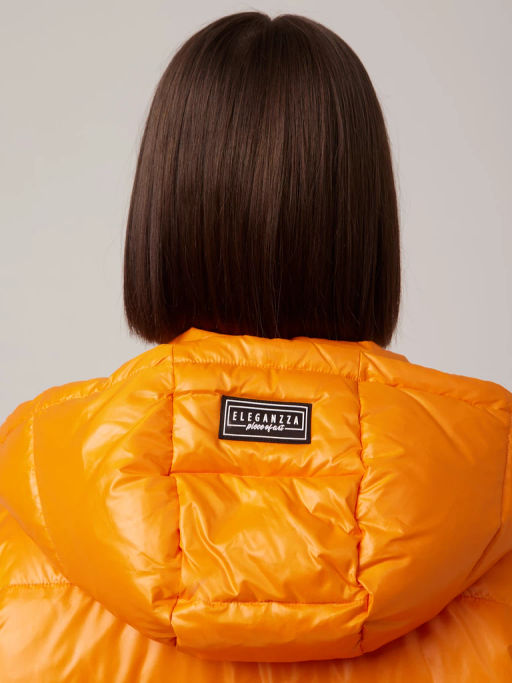 Куртка женская 1241122005 orange/black - Eleganzza фото 7