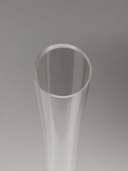 Ваза Николетт, 24.5?6.5 см, стекло, прозрачная