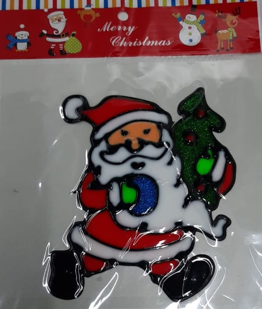Наклейки новогодние СТ050 16см