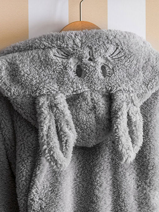 3D Aplike Detayl? Kap??onlu K?z ?ocuk Sabahl?k - Waikiki фото 3