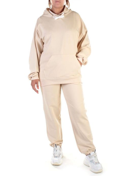 Y314-2 BEIGE Спортивный костюм женский (100% хлопок) - Fashion фото 9
