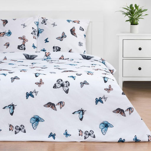 Постельное бельё Этель Дуэт Легкость 143х215 см - 2 шт, 220х240 см, 70х70 см -2 шт, поплин 125 г/м2  фото 3