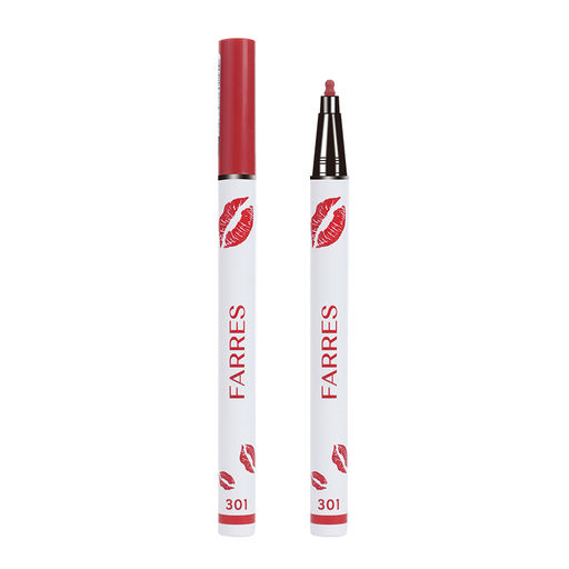 FARRES /5301-303/ Matte Liquid Lipliner Lipstick Карандаш для губ с эффектом татуажа (*6)
