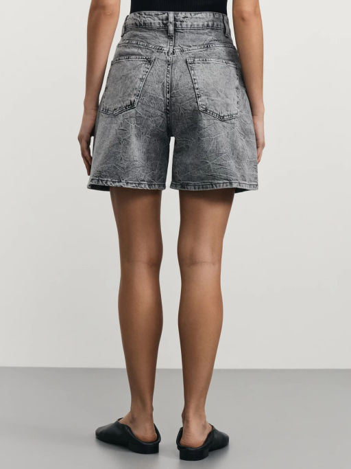 Джинсовые шорты А-силуэта / Zarina  фото 5