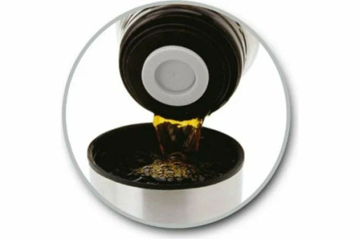 LR04-12 термос LARA (сталь) - 1200мл, КЛАПАН, двойные стенки, крышка-чашка  фото 5