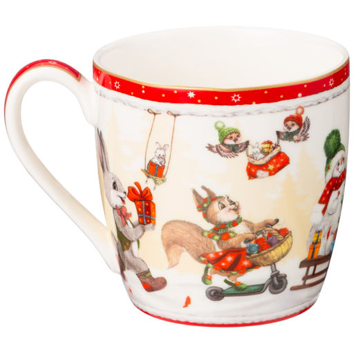 КРУЖКА LEFARD С НОВЫМ ГОДОМ! 250МЛ КРАСНАЯ  фото 5