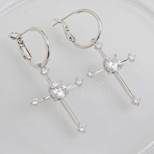 Серьги с замком кольцо арт. 13 3708 (id 277045)