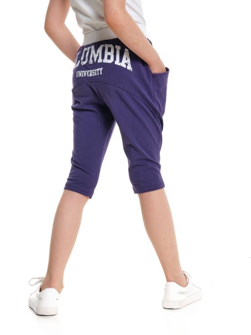 Бриджи с принтом UD 0782 т.синий - Mini maxi фото 4