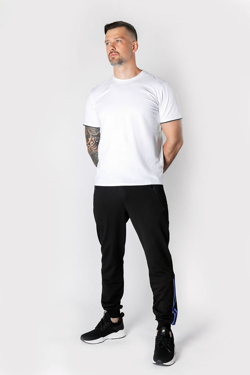 Брюки без начёса из футера двунитки