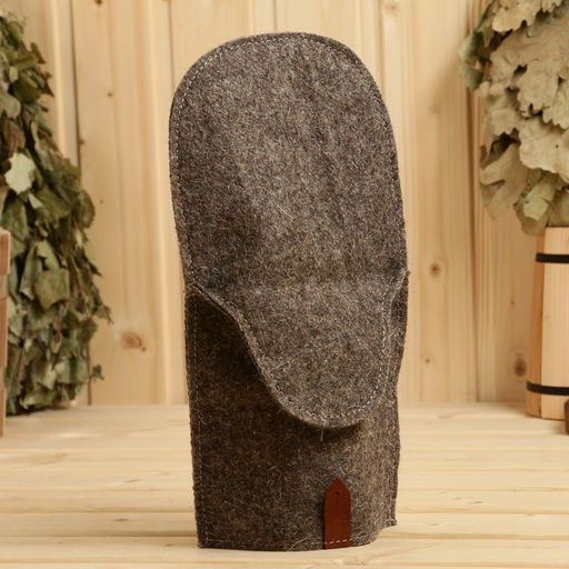 Набор банный Старший по бане шапка, коврик, рукавица - Simaland фото 10