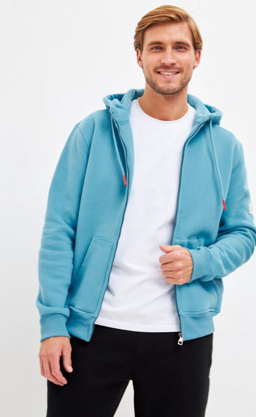 Худи P321-0502-2 pale blue - Primm фото 2