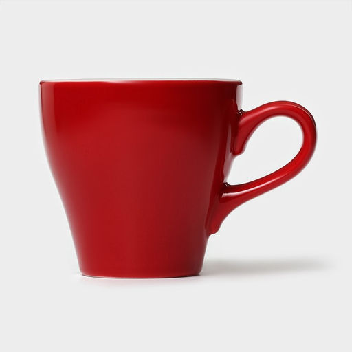 Кофейная пара фарфоровая Magistro Coffee time, 2 предмета: чашка 180 мл, блюдце d=14,5 см, цвет красный  фото 5