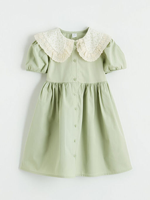 Bebe Yaka K?z ?ocuk Elbise