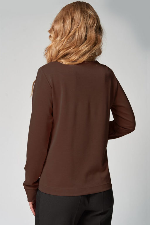 Джемпер LAIKONY 583 шоколадный фото 2