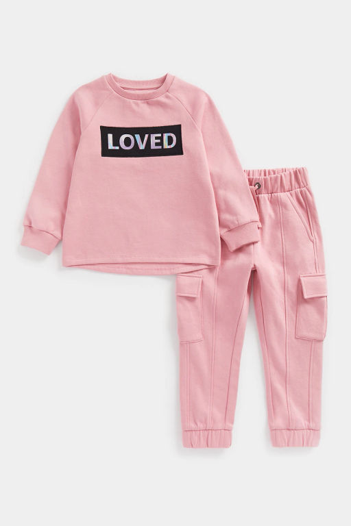 Mothercare / Толстовка и брюки с начесом в комплекте