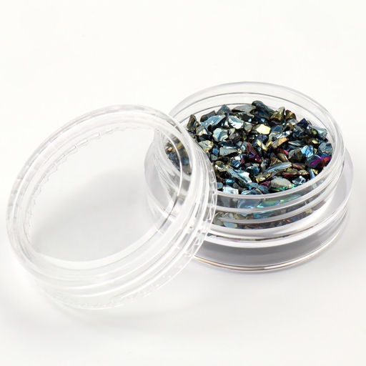 Декоративные элементы для декора Камень, объёмные, цвет изумрудный/голография - Queen fair фото 3