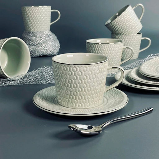 Чайный набор 12пр. 220мл в под.уп. Фарфор арт.305-341 /LENARDI/