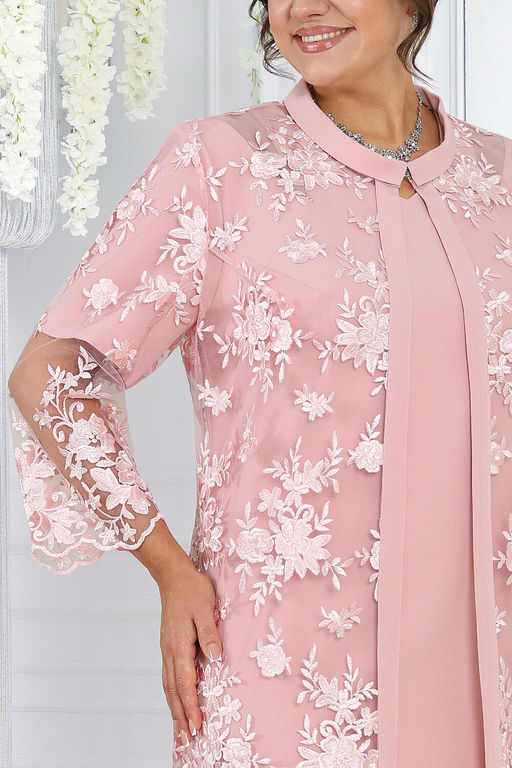 Платье Ninele 7431-Р темно-синий - Mira fashion фото 1385