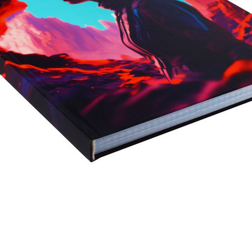 Колледж-тетрадь в твердой обложке 7БЦ, А4, 160 листов, Взгляд в будущее, блок в клетку, глянцевая ламинация - Calligrata фото 3