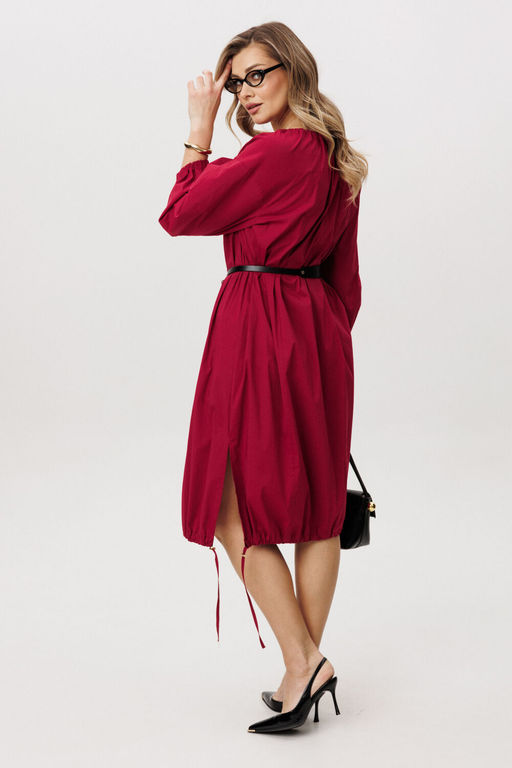 Платье Fantazia Mod 4708 багровый  фото 5