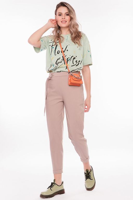 NOBBY, Женские брюки 71121-40 (темный бежевый) фото 2