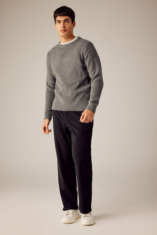 Прямые брюки расслабленного кроя - Defacto фото 2