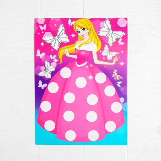 Набор для творчества Аппликации воздушными шариками «Девочки»