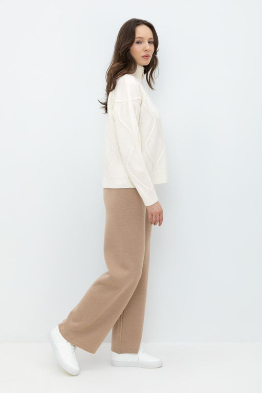 ЕВ 416/24ш/бежевый брюки жен - Very neat фото 2