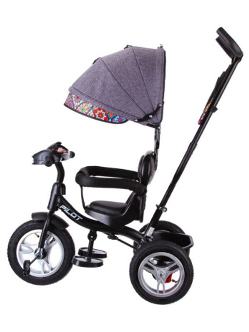 Велосипед трехколесный Pilot с ручкой управления