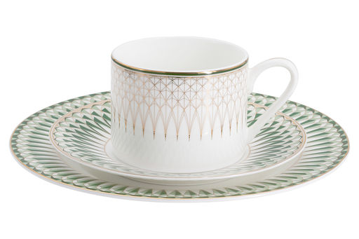 Чайный сервиз Изумруд, 12 персон, 40 предметов - Anna lafarg emily фото 3