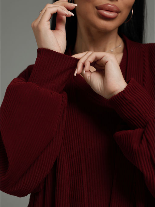 Леди костюм женский (бордо)