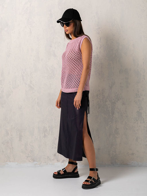 Топ вязаный с люрексом - Stilla фото 2