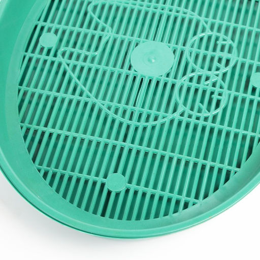 Туалет с сеткой Киса, 37 х 27 х 4 см, зелёный - Пижон фото 4