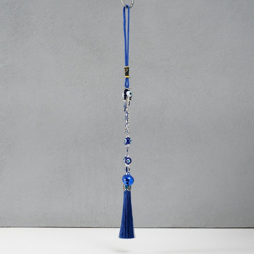 Подвеска от сглаза металл Бабочка с колокольчиками и кисточкой, 730 см - Simaland фото 2